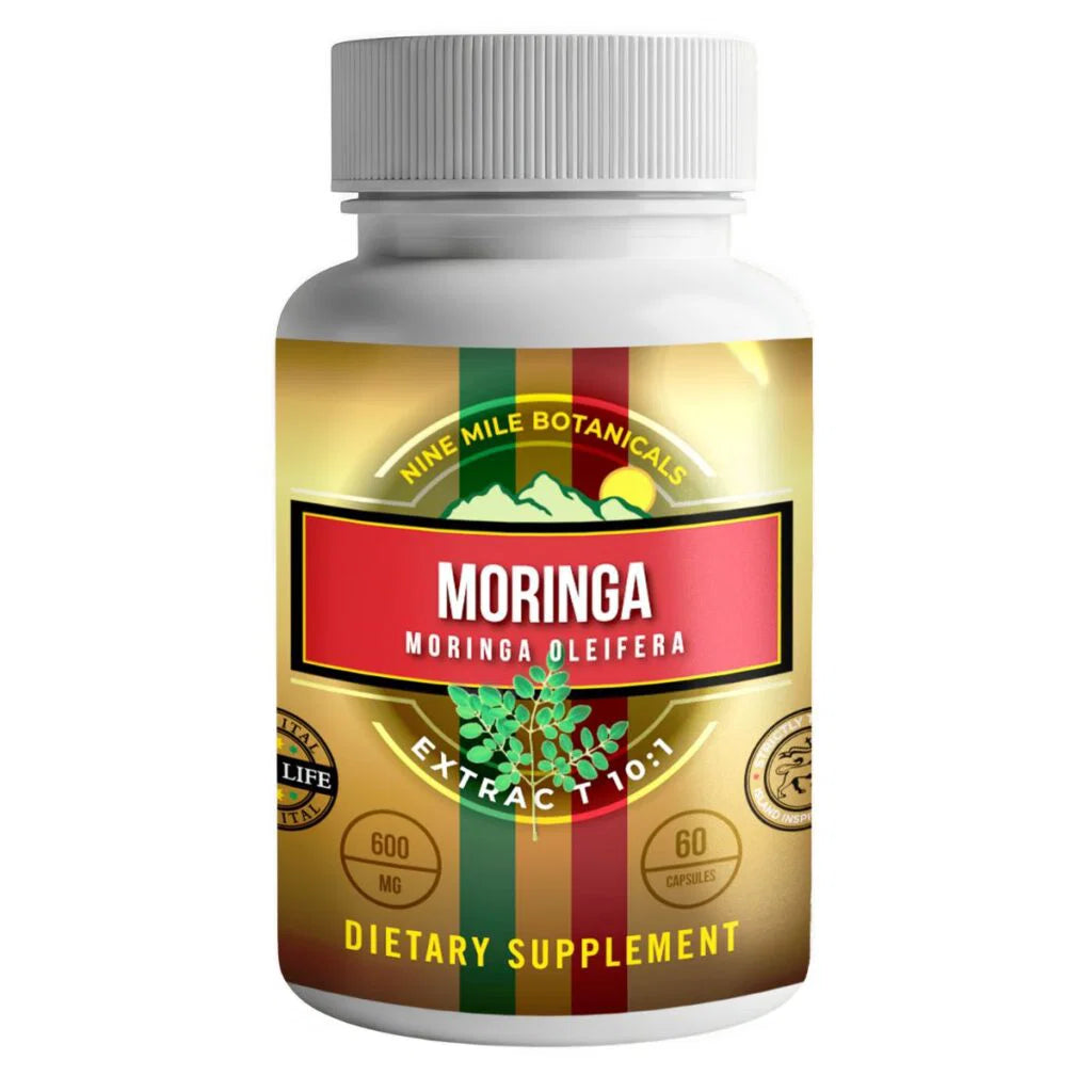 Nine Mile Botanicals Moringa Extract 60 Capsules