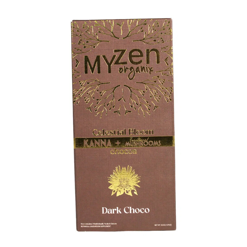 MyZen Organix Celestial Bloom Kanna+ 8pk — Dark Choco