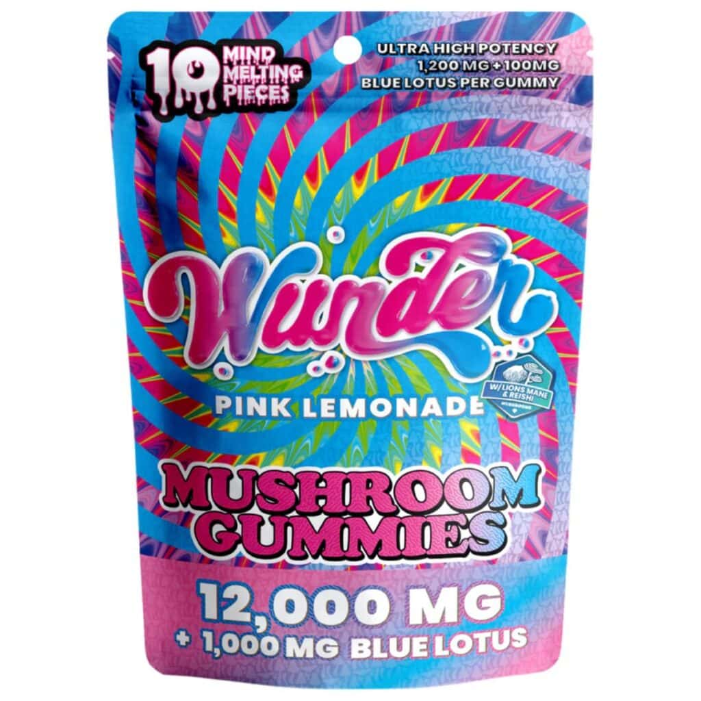 Wunder High Potency Mushroom Gummies 10ct