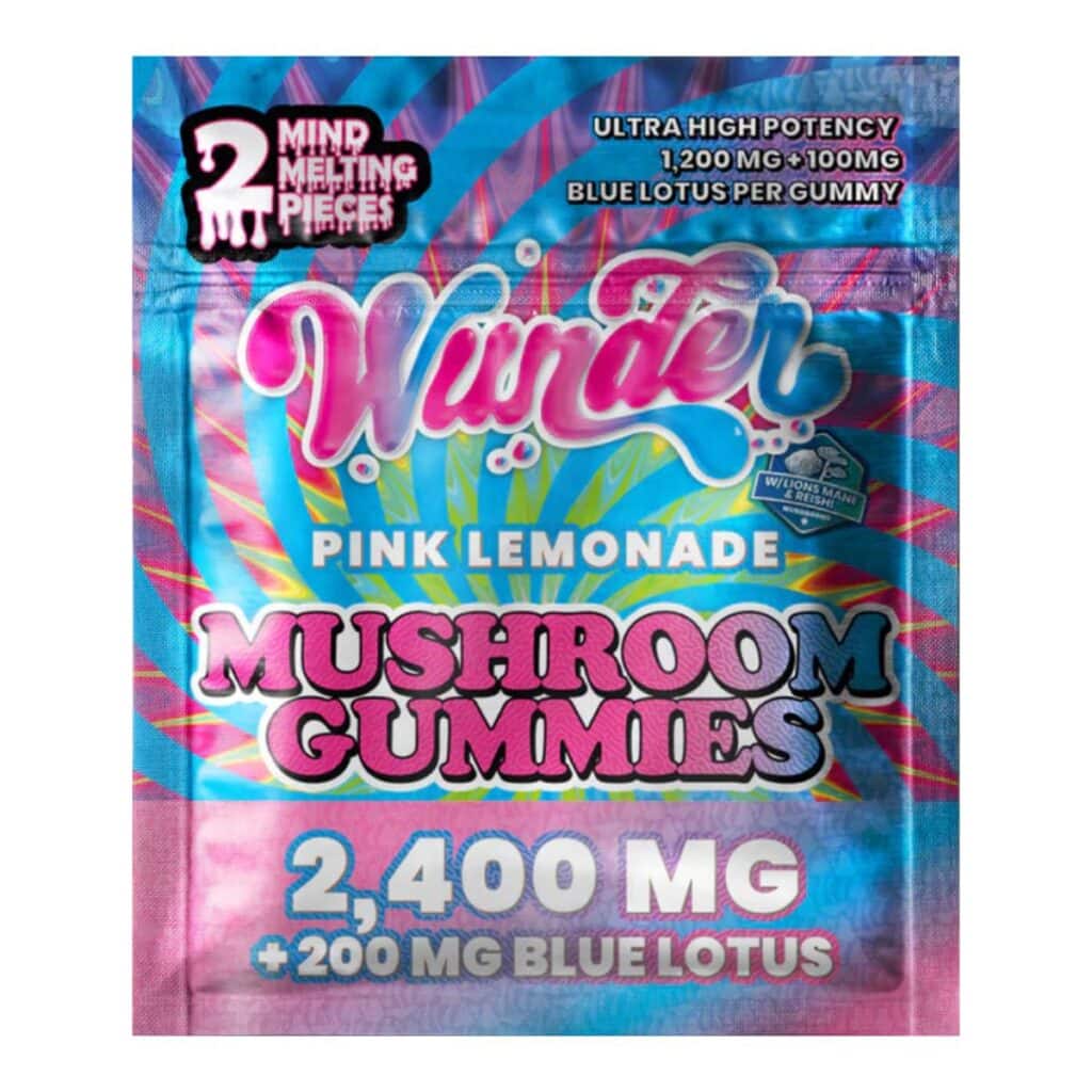 Wunder High Potency Mushroom Gummies 2ct